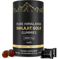 Shilajit Gold 3000 mg – Gummies Naturelles pour Énergie, Force Masculine et Vitalité Totale